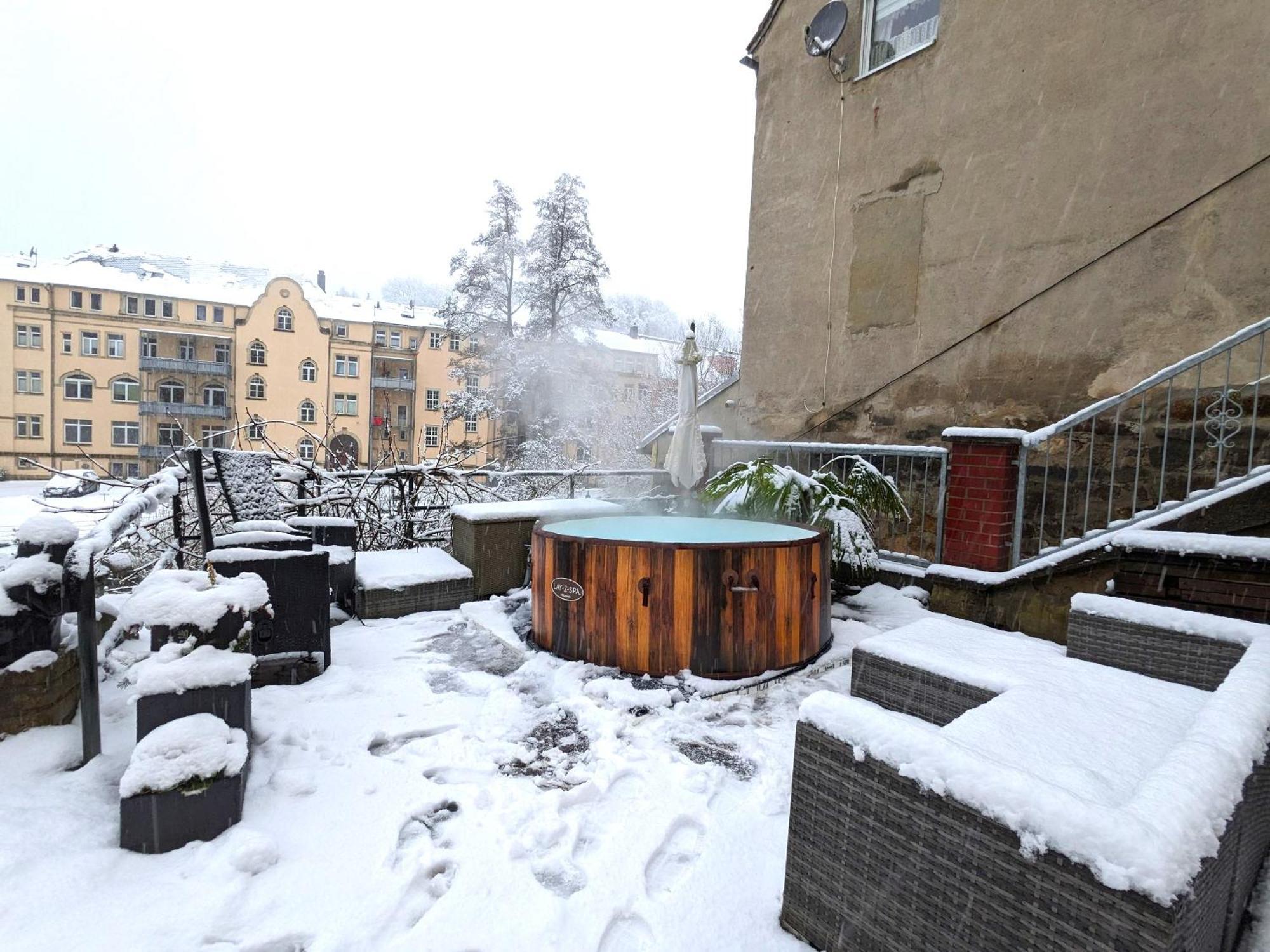 Hw1 - Urlaubsmagie - Sauna&Whirlpool Zum Entspannen Sebnitz Exterior foto
